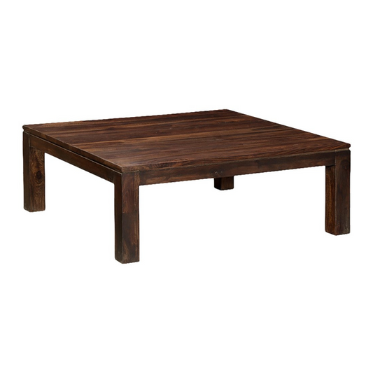 Carpentray 30x30 Inch Square Wooden Coffee Table