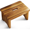 Carpentray Wooden Step Stool, 9'' One Step Stool for AdultsCarpentray Home