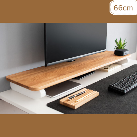 Carpentray 66cm Long Wooden Monitor Riser