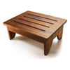 Carpentray 6.5in Height Wooden Step Stool for Adults (Brown)Carpentray Home