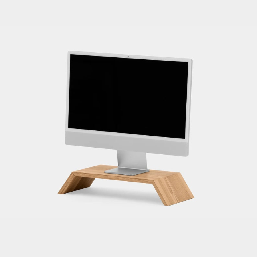 carpentray wooden monitor riser new ero design