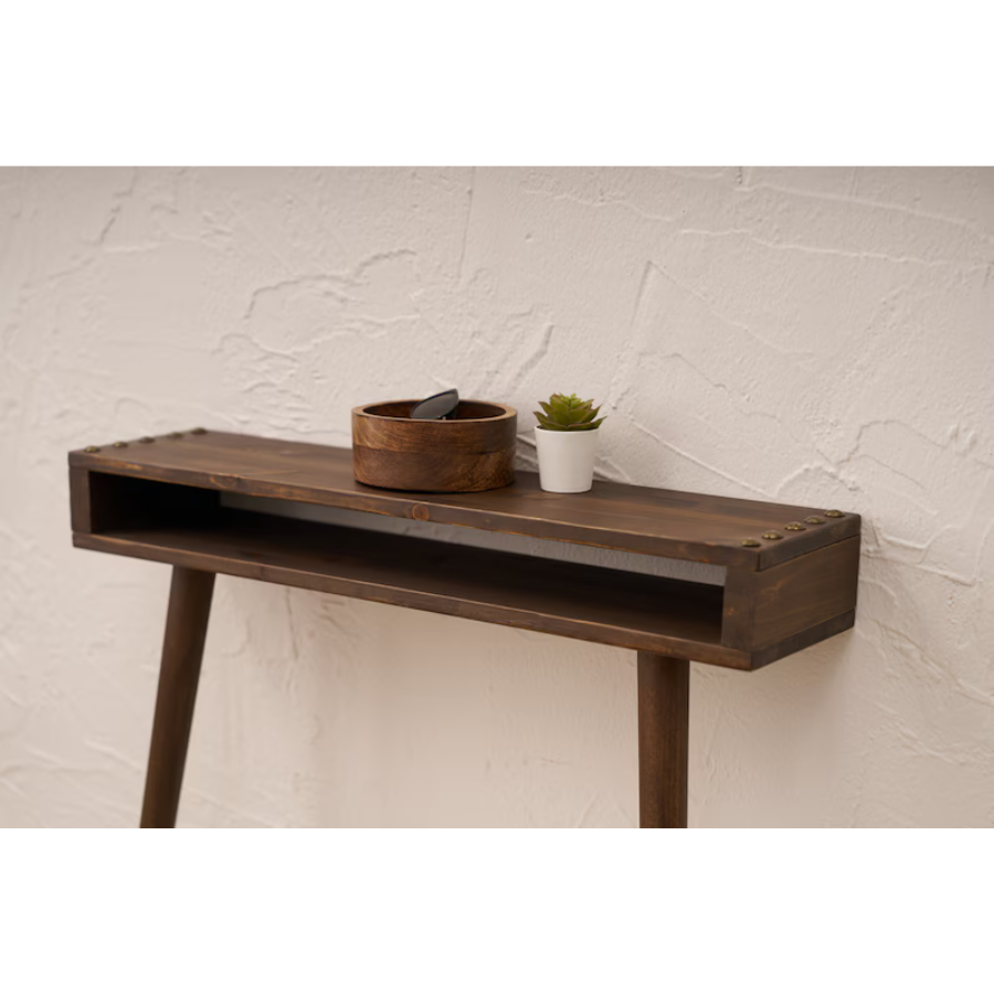 Carpentray 80cm Long Dual Shelf Console Table