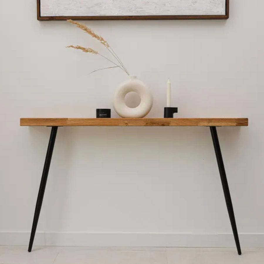 Carpentray 80cm Long Wooden Console Table