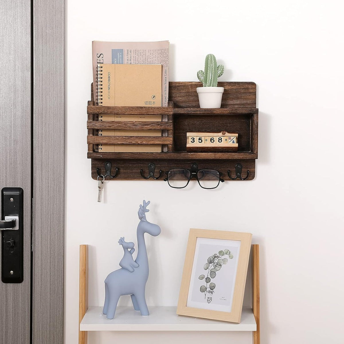 Carpentray Wooden Key Holder for Wall