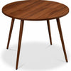 Carpentary 24x24 inch Round Sheesham Wood 4 Seater Dining Table Only for Dining Room |Carpentray Home