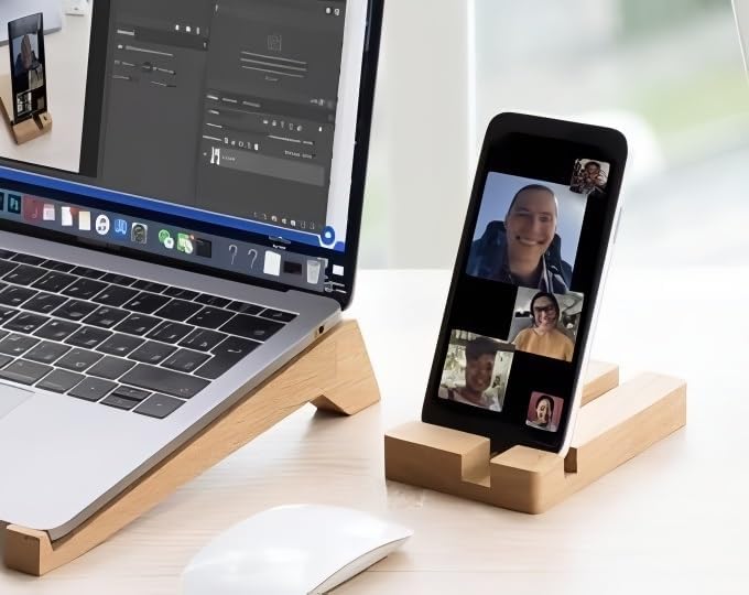 Carpentray Wooden Mobile Stand