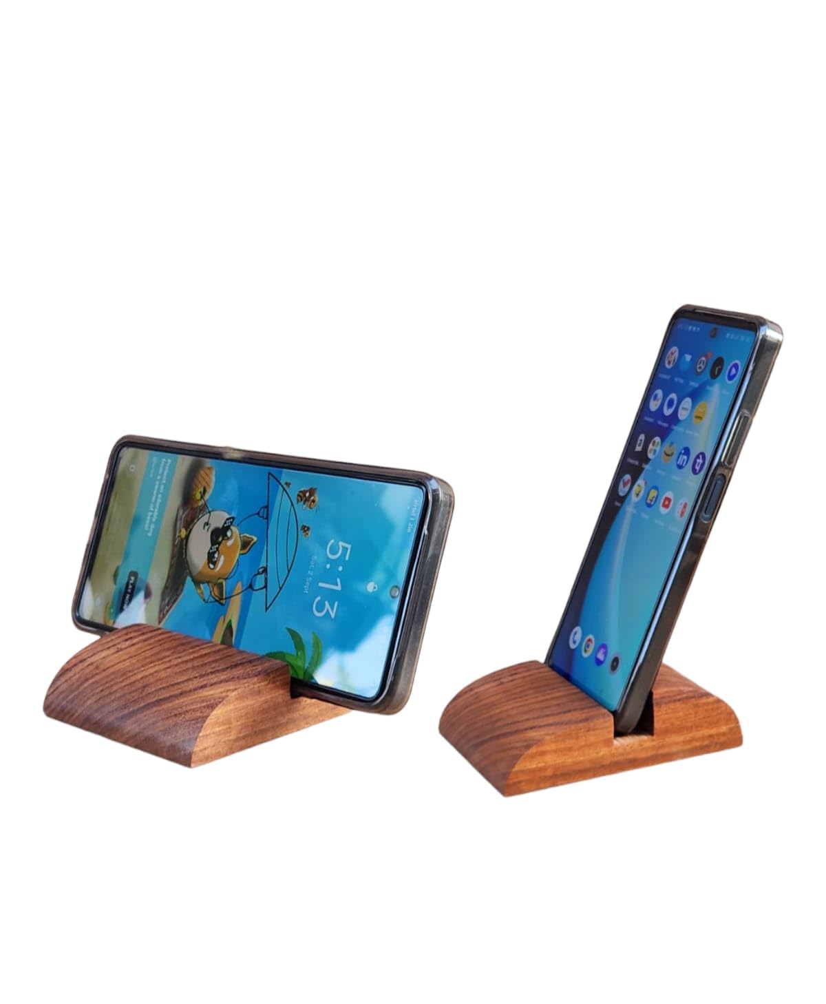 Carpentray Wooden Mobile Stand
