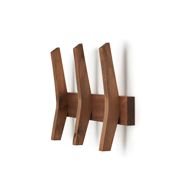 carpentray wooden wall premium hooks 3 pugs
