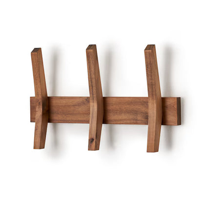 carpentray wooden wall premium hooks 3 pugs