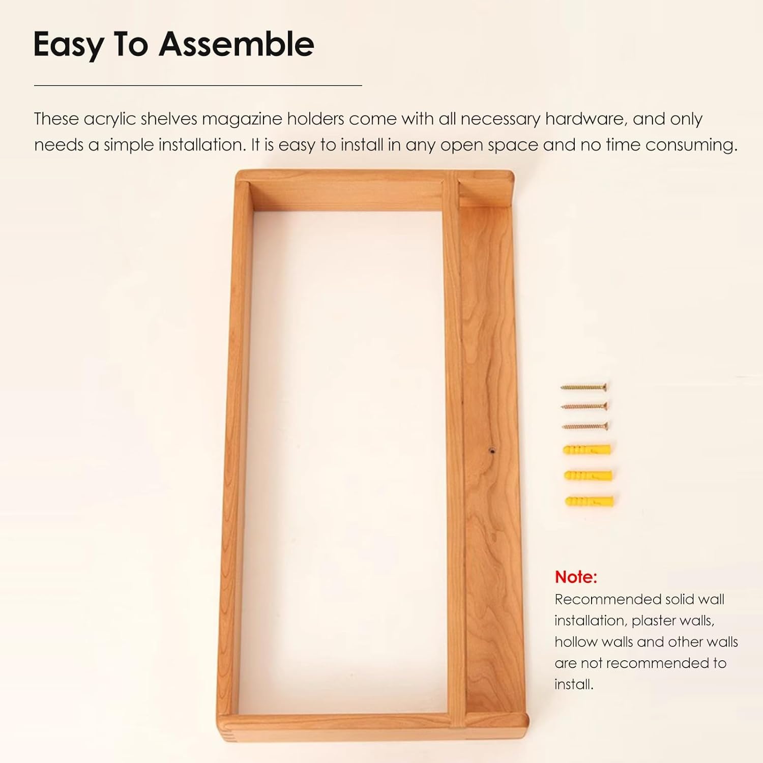 carpentray display rack magazine rack home office magazine rack/brochure holder wall, 3 tier wooden bookshelf booklet display stand, living room bedroom storage organizer ( size : 90x30x7cm/35.4x11.8x2.8inch )