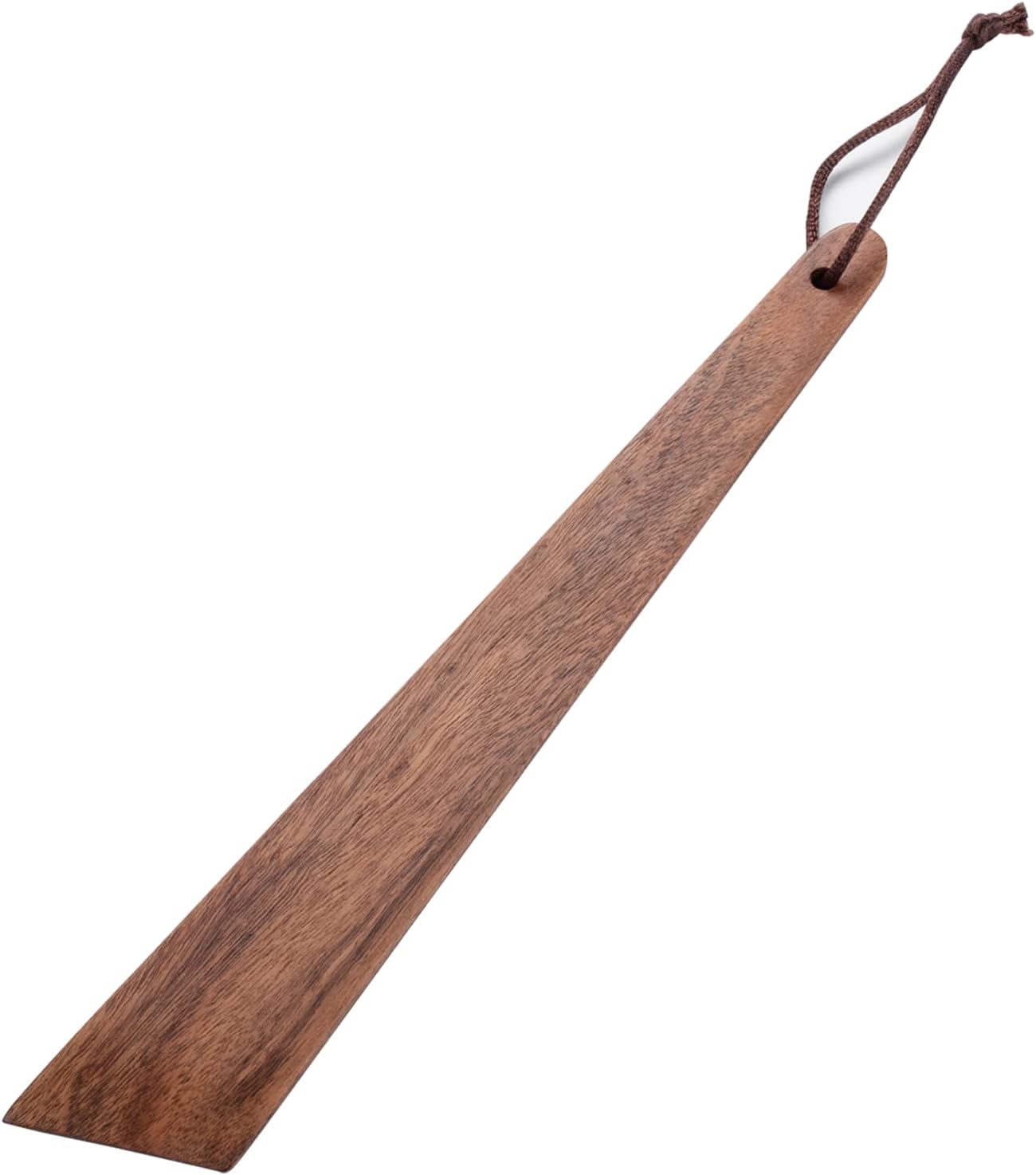 carpentray 2pcs 9.8" acacia wood spatula for cooking, small wood flipper, non-stick spatula