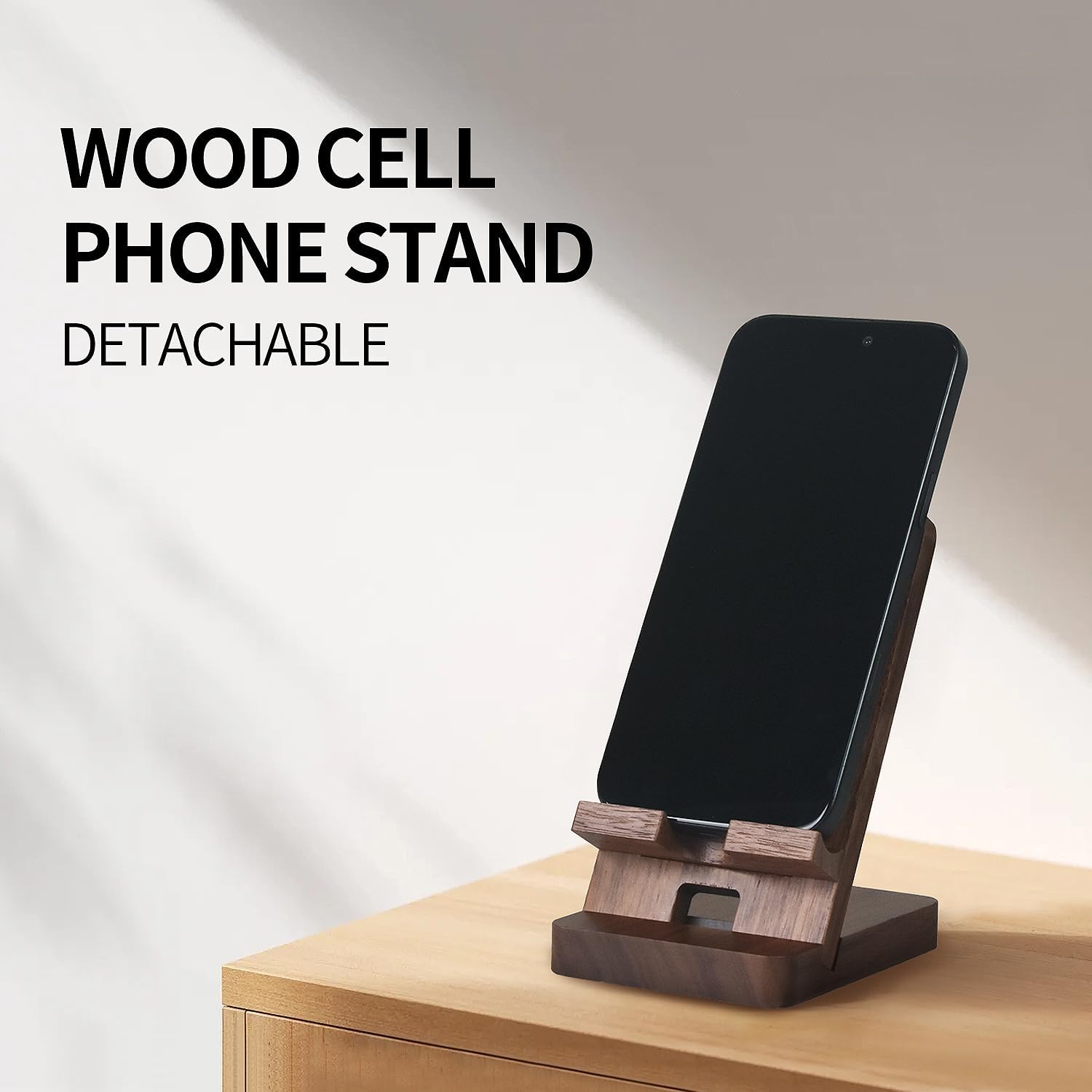carpentray wooden mobile stand