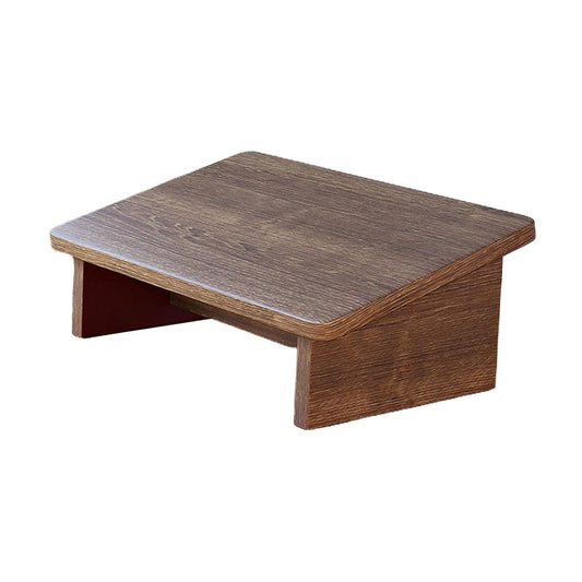 Carpentray Wooden Footrest (Brown)