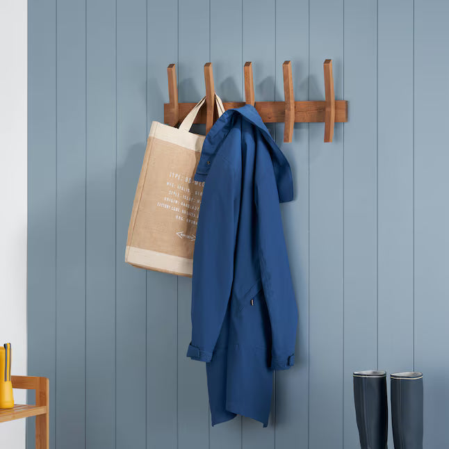carpentray wooden wall premium hooks 5 pugs