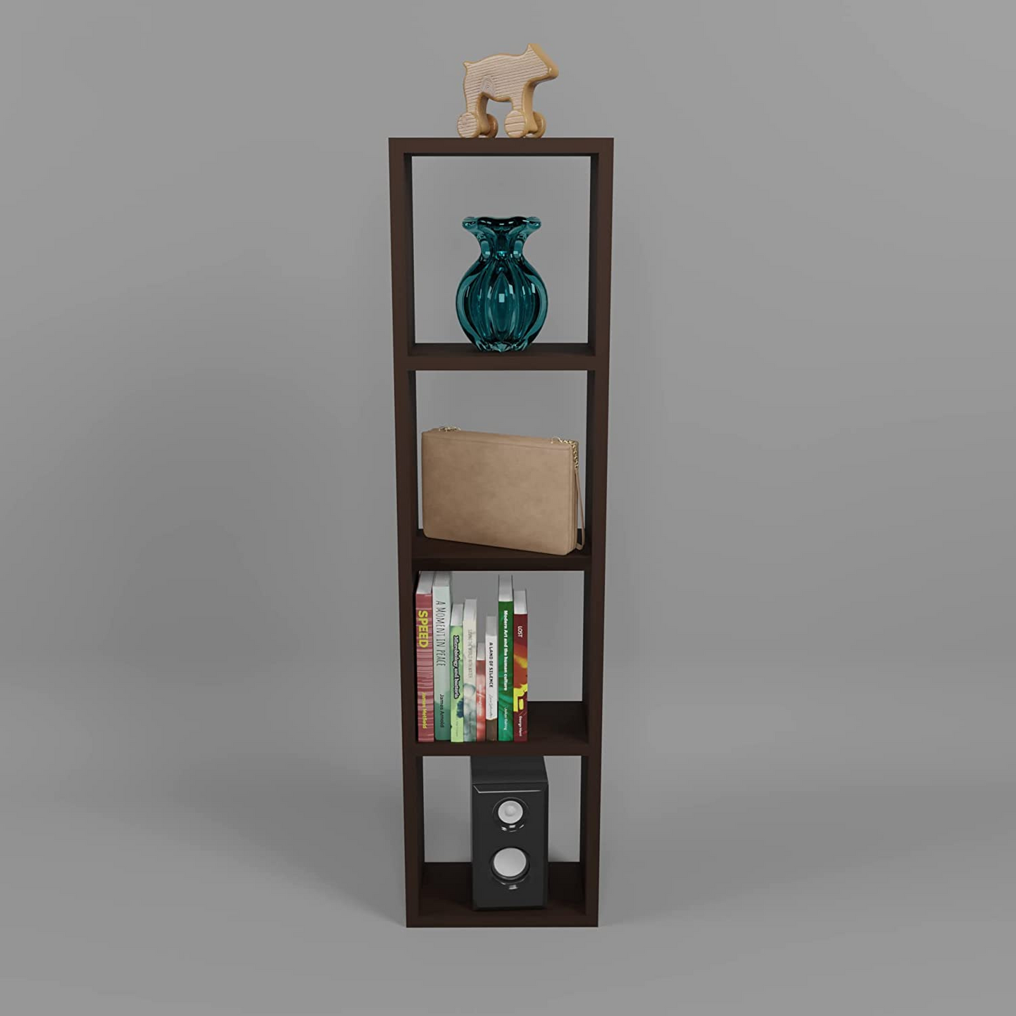 Carpentray Wooden Standard Books Shelf