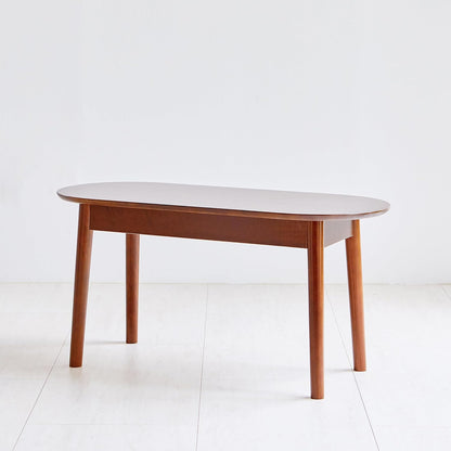 carpentray round wooden dining bench/solid wood bedroom entry way kitchen corridor bench (walnut)