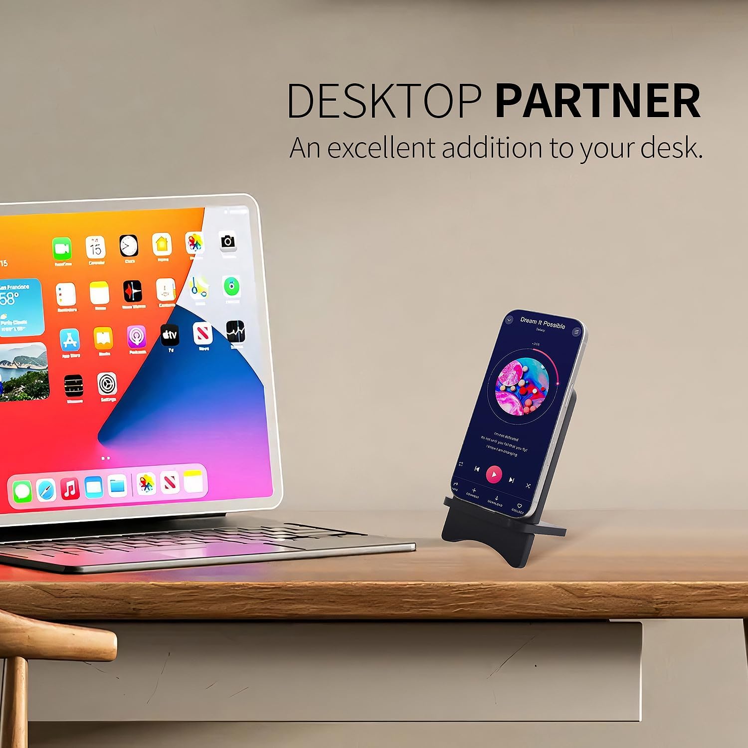 carpentray wooden mobile stand