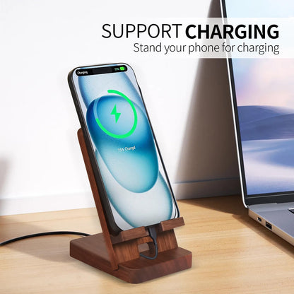 carpentray wooden mobile stand