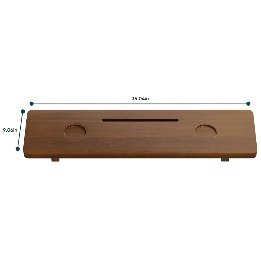 carpentray wooden bathroom bathtub tray