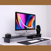 Carpentray 120Cm Wooden Monitor Stand with Storage Organizer for Desk (Black)Carpentray Home