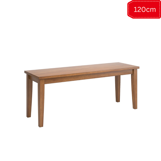 Carpentray 120cm Long Wooden Seating Bench (Brown) DLP-30