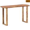 Carpentray 120cm Long Sheesham Wood Console Tables for Living Room Entrance Hallway Entryway Table Wooden Furniture for Home (Teak Finish)Carpentray Home