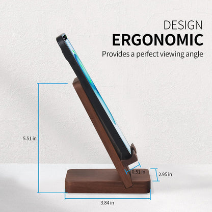 carpentray wooden mobile stand