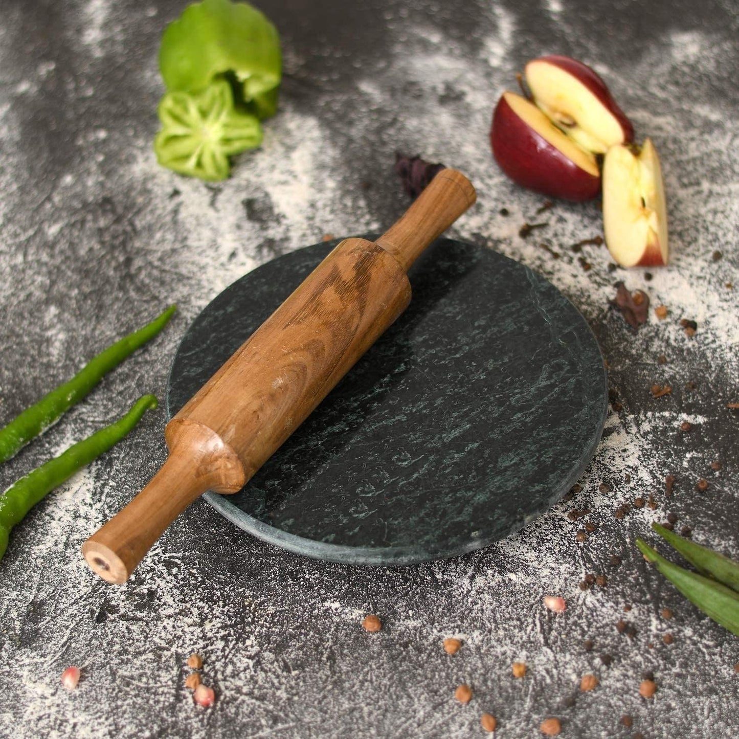 Carpentray Mango Wooden Solid Roti Belan