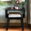 Carpentray Wooden Bedside Table (Black)Carpentray Home