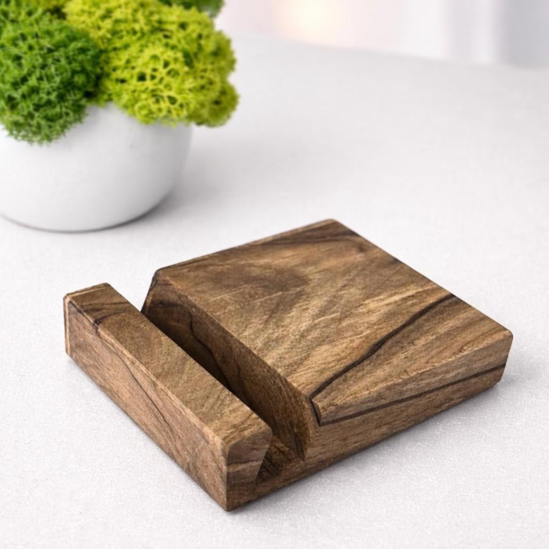 Carpentray Wooden Mobile Stand