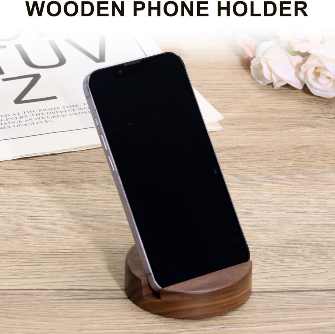Carpentray Wooden Mobile Stand