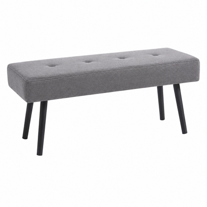 carpentray seating beanch soft foam (gray)