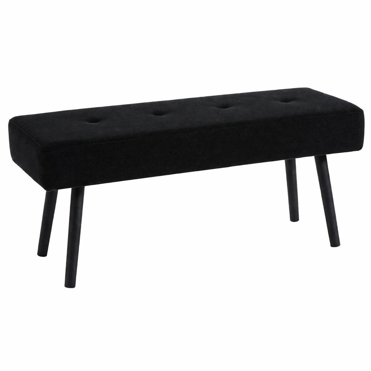 carpentray seating beanch soft foam (black)