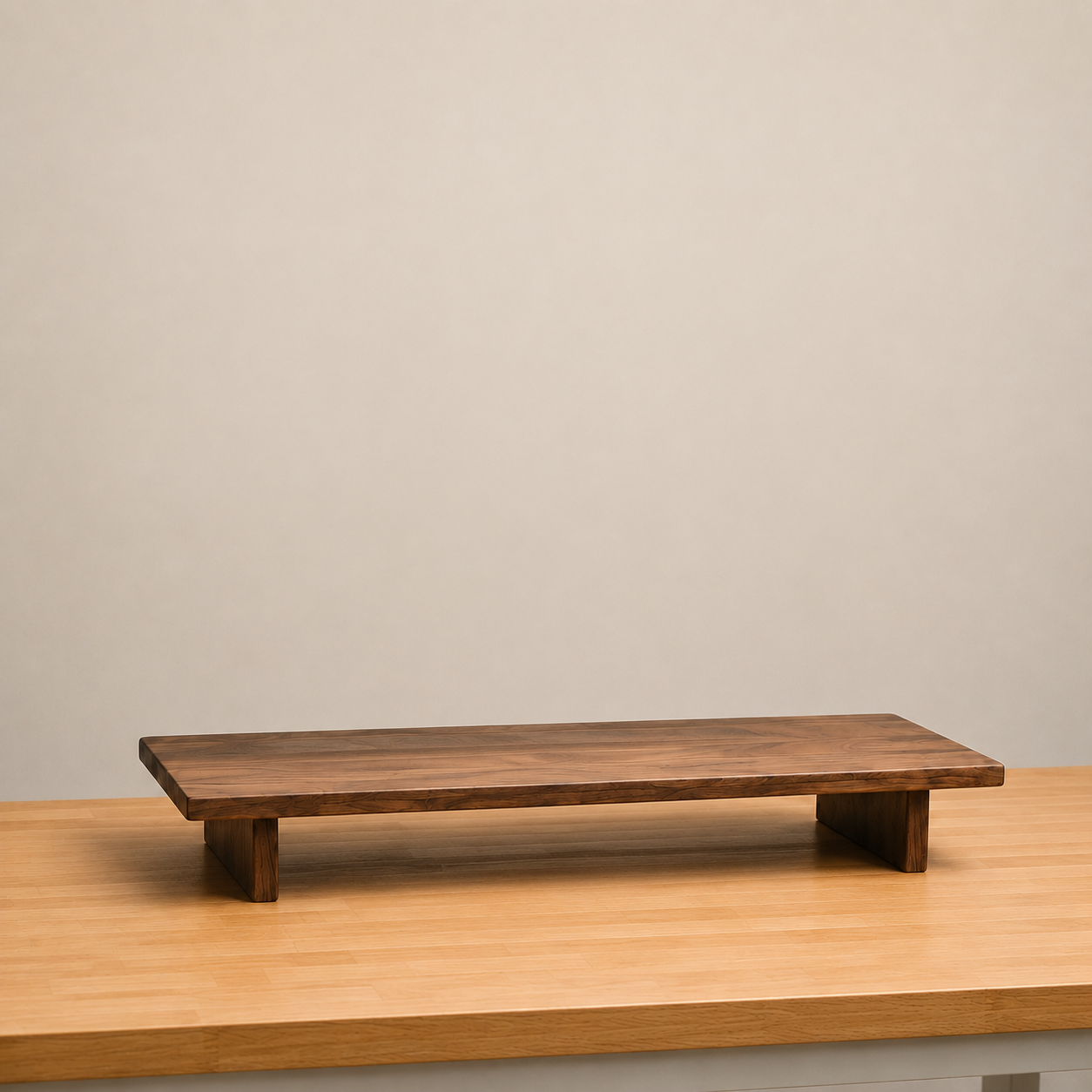 Carpentray 100cm Long Wooden Monitor Stand