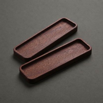carpentray wooden pen tray