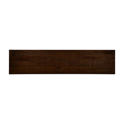 carpentray 80cm long wooden console table