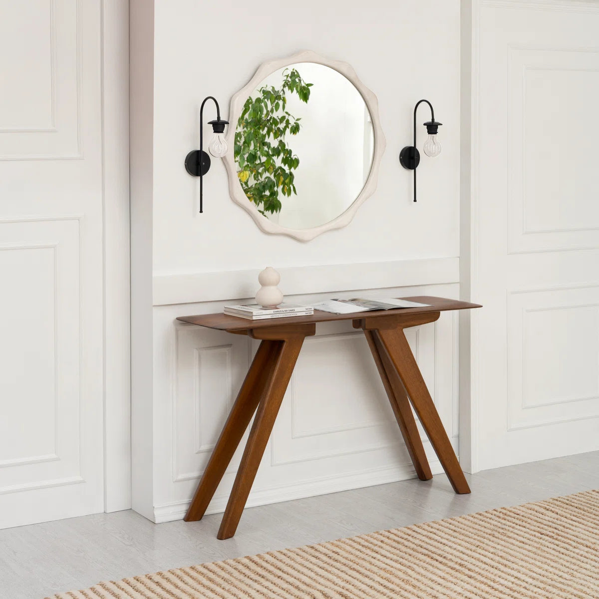 Carpentray 150cm Long Wooden Console Table