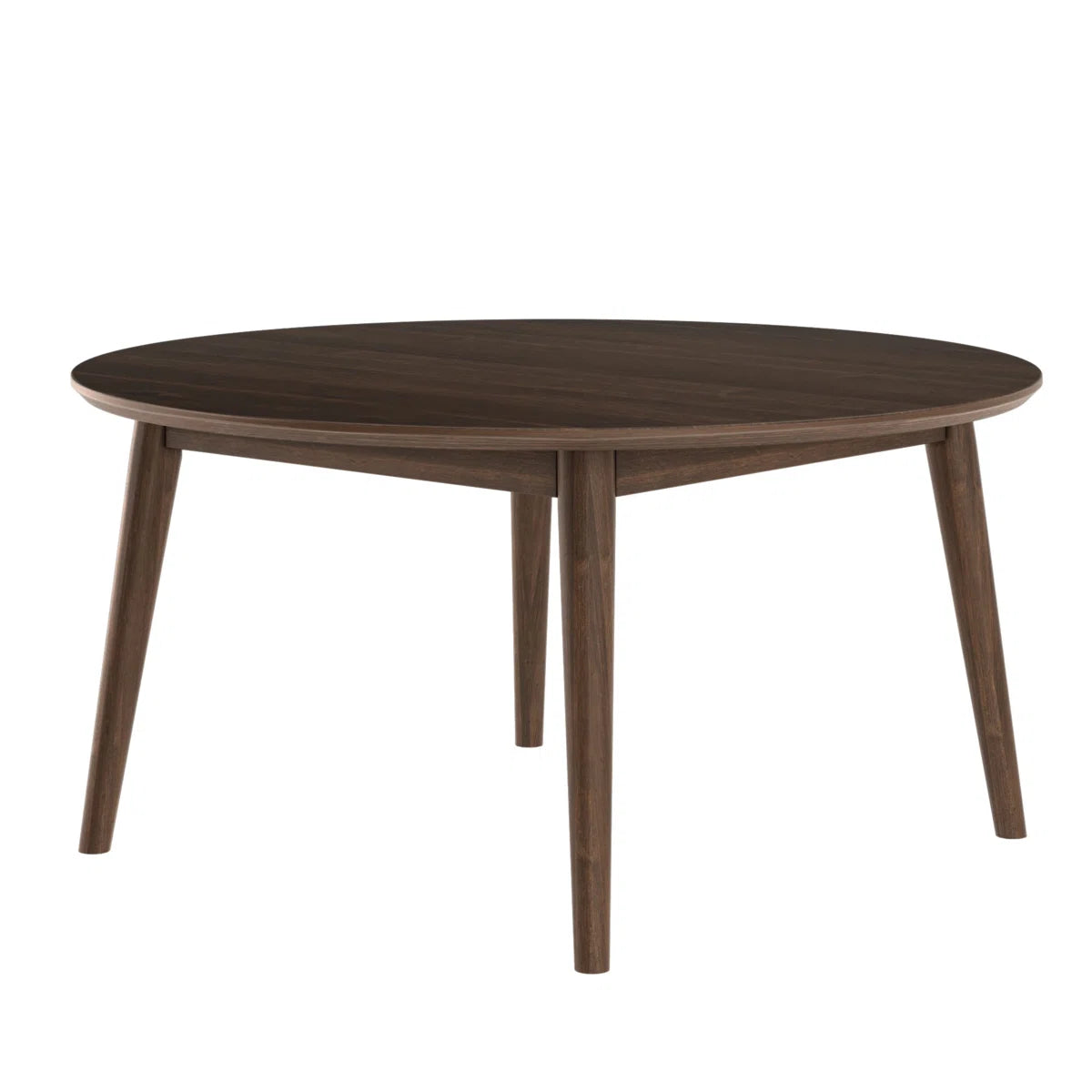 Carpentray 30x30 Inch Round walnut Coffee Table