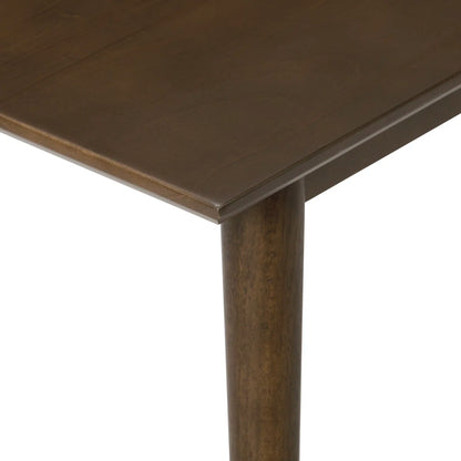 carpentray wooden rectangle coffee table walnut (85x50x45 cm)