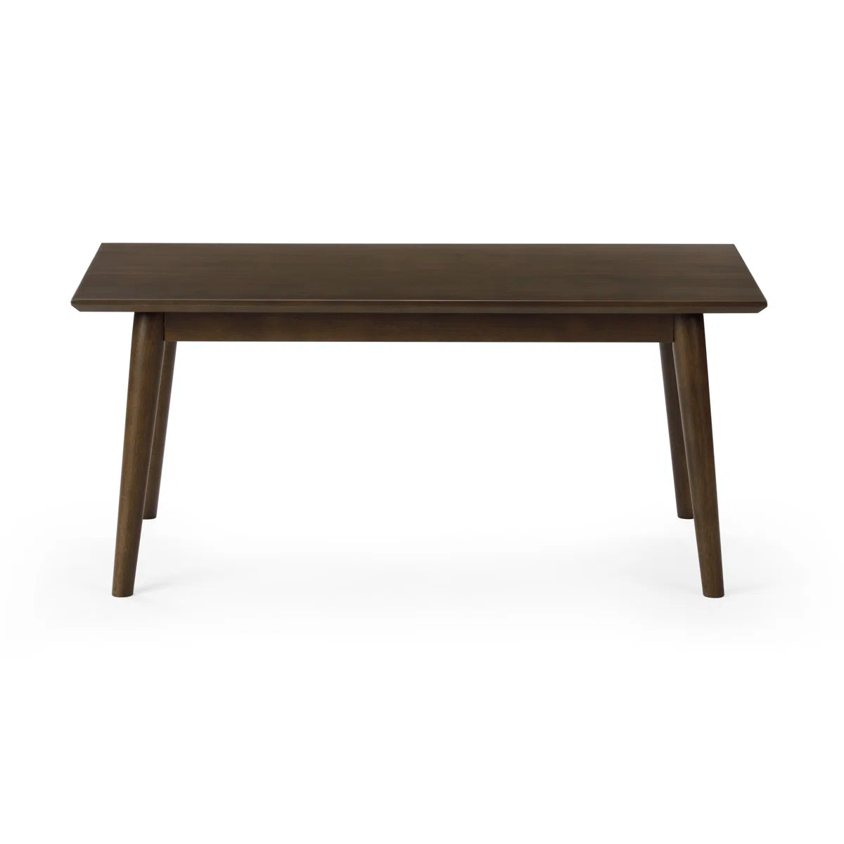 carpentray wooden rectangle coffee table walnut (85x50x45 cm)