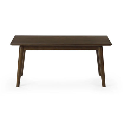 carpentray wooden rectangle coffee table walnut (85x50x45 cm)