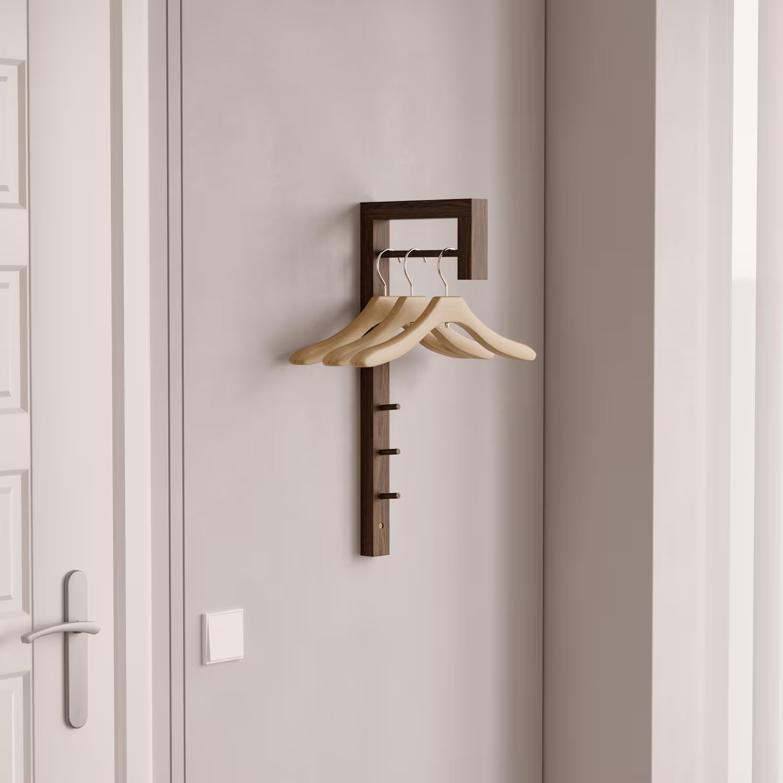 carpentray wooden wall hooks & hanger