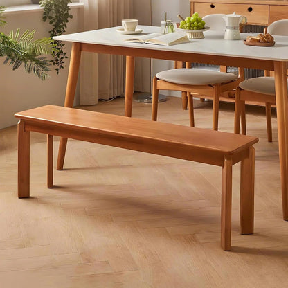 carpentray 100cm long solid sheesham wood dining bench for living room