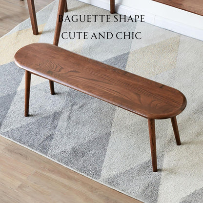 carpentray 120cm long wooden bench