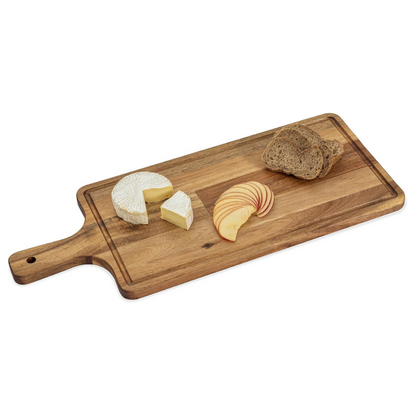 carpentray long wooden cutting board with handle