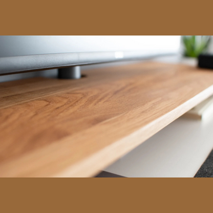 carpentray 66cm long wooden monitor riser