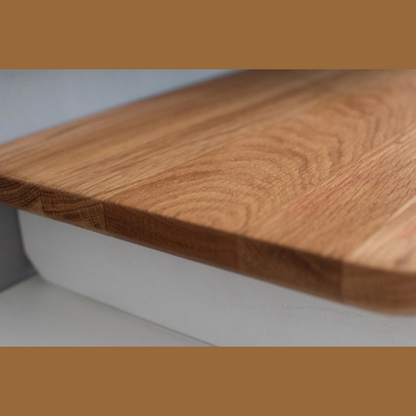 carpentray 120cm long wooden monitor riser