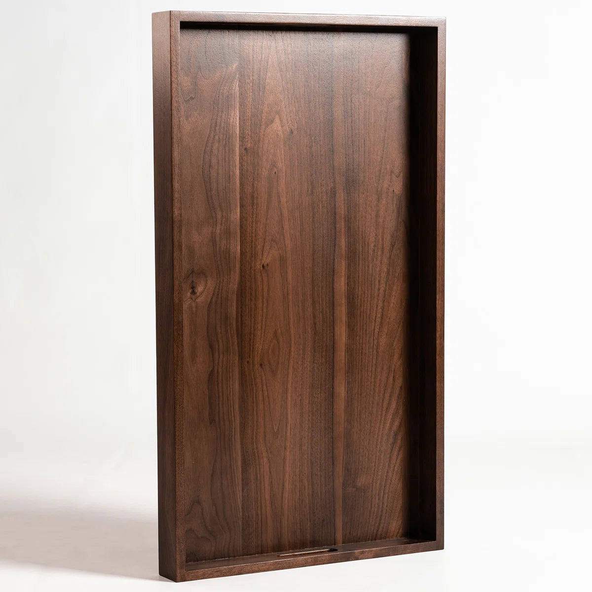 carpentary 32x18 inch wood serving tary with handles