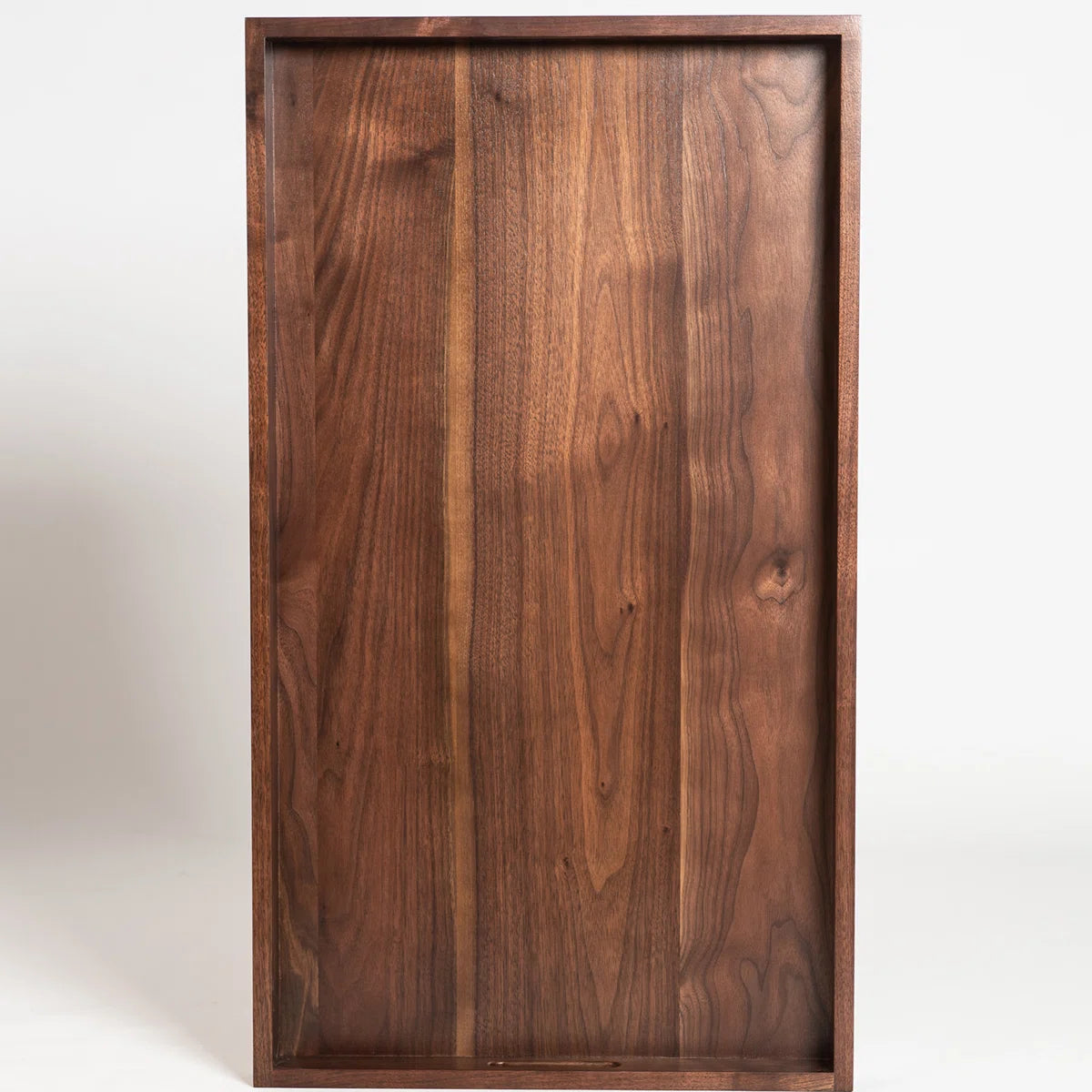 carpentary 32x18 inch wood serving tary with handles