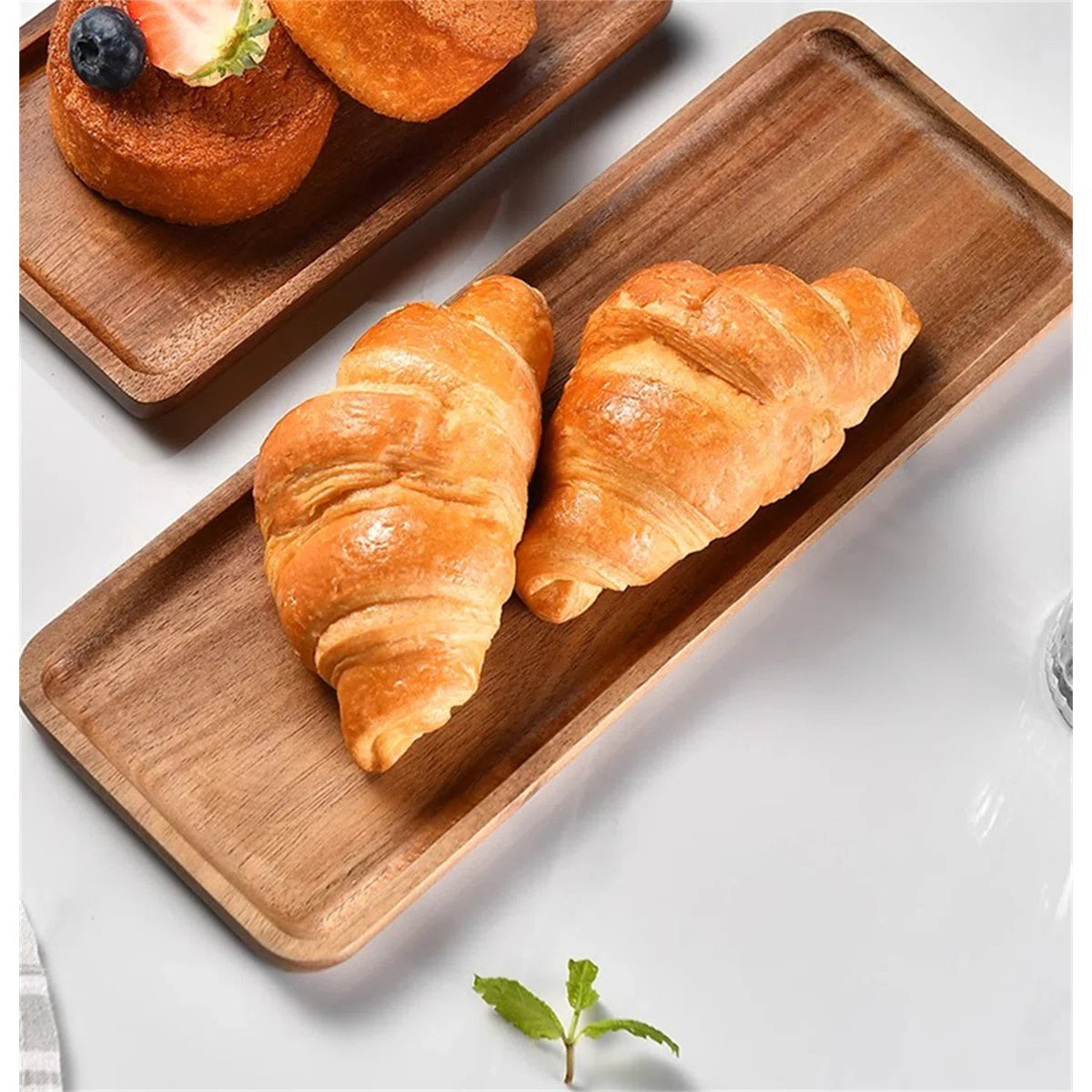 carpentray 12x6 inch mango wooden tray